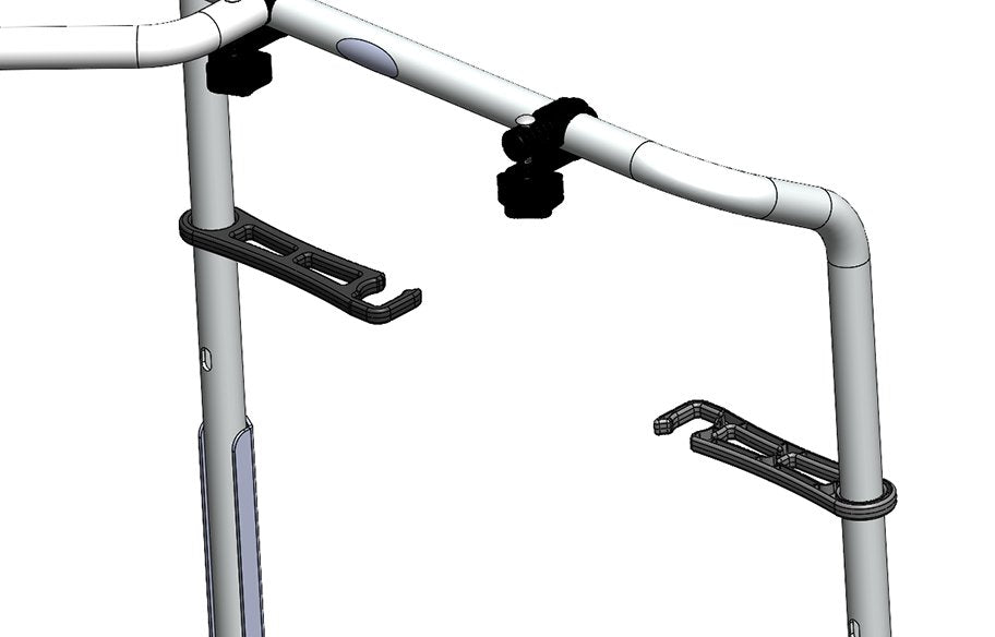 Plastic Clip Tray for Bike Rack (Left)