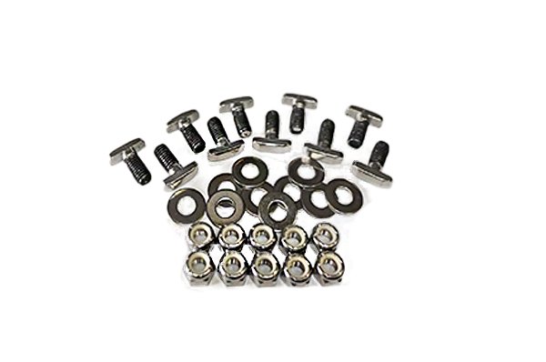 T-Bolts for T-Rail system w/ hardware (10).
